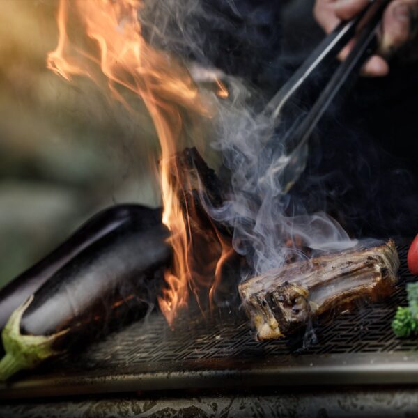 Blok Naka Table Grill / Patina - Image 10