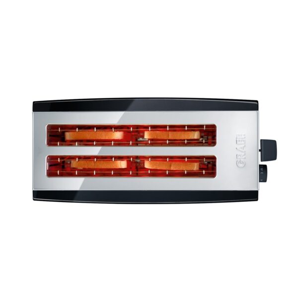 Graef 4-Slice Toaster / Black - Image 3
