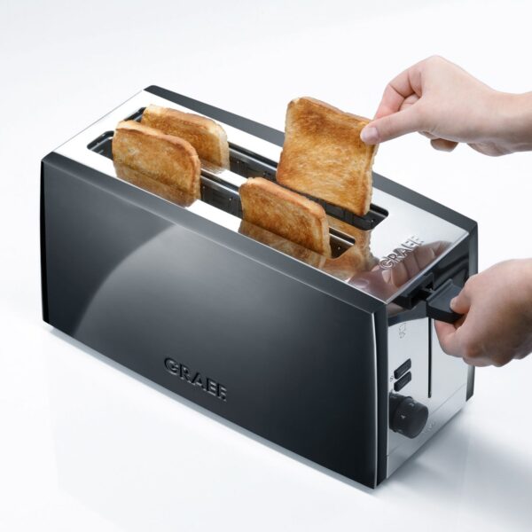 Graef 4-Slice Toaster / Black - Image 2