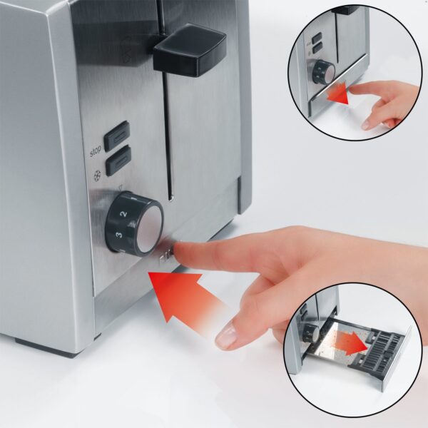 Graef 4-Slice Toaster / Stainless Steel - Image 6
