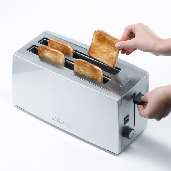 Graef 4-Slice Toaster / Stainless Steel - Image 2